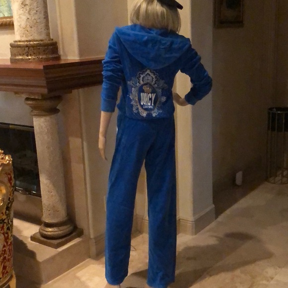 Juicy Couture pants and top, size M,barely worn - Picture 5 of 6